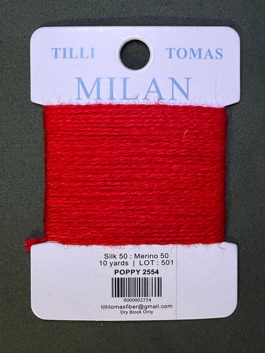 Milan Card 2554 Poppy
