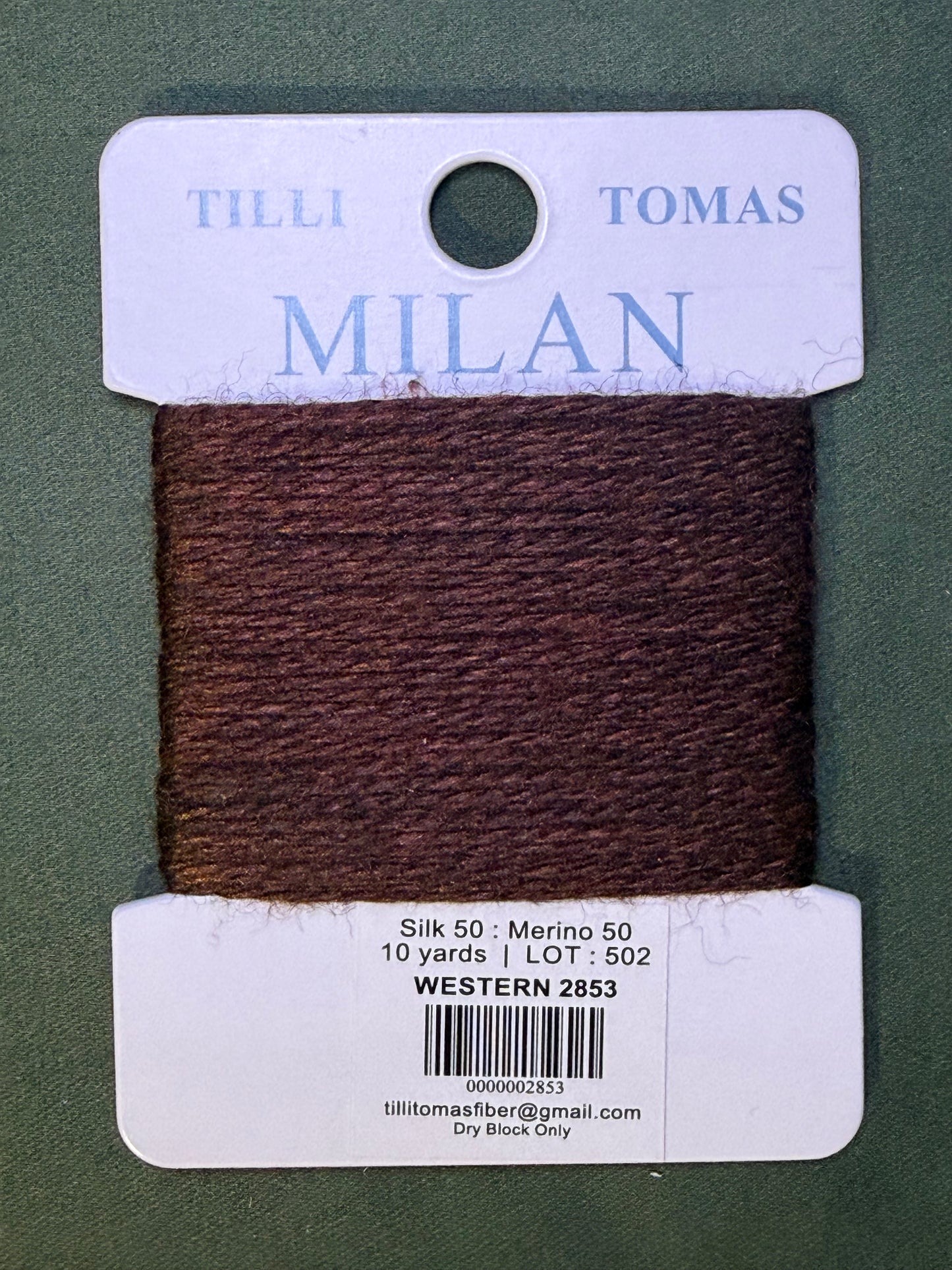 Milan Card 2853 Western
