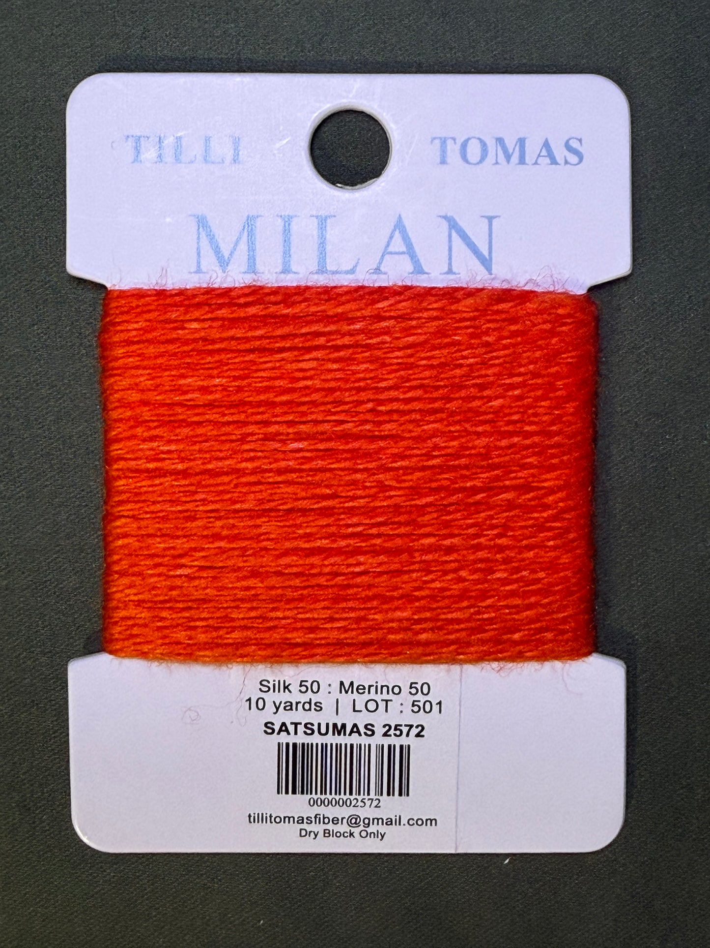 Milan Card 2572 Satsumas
