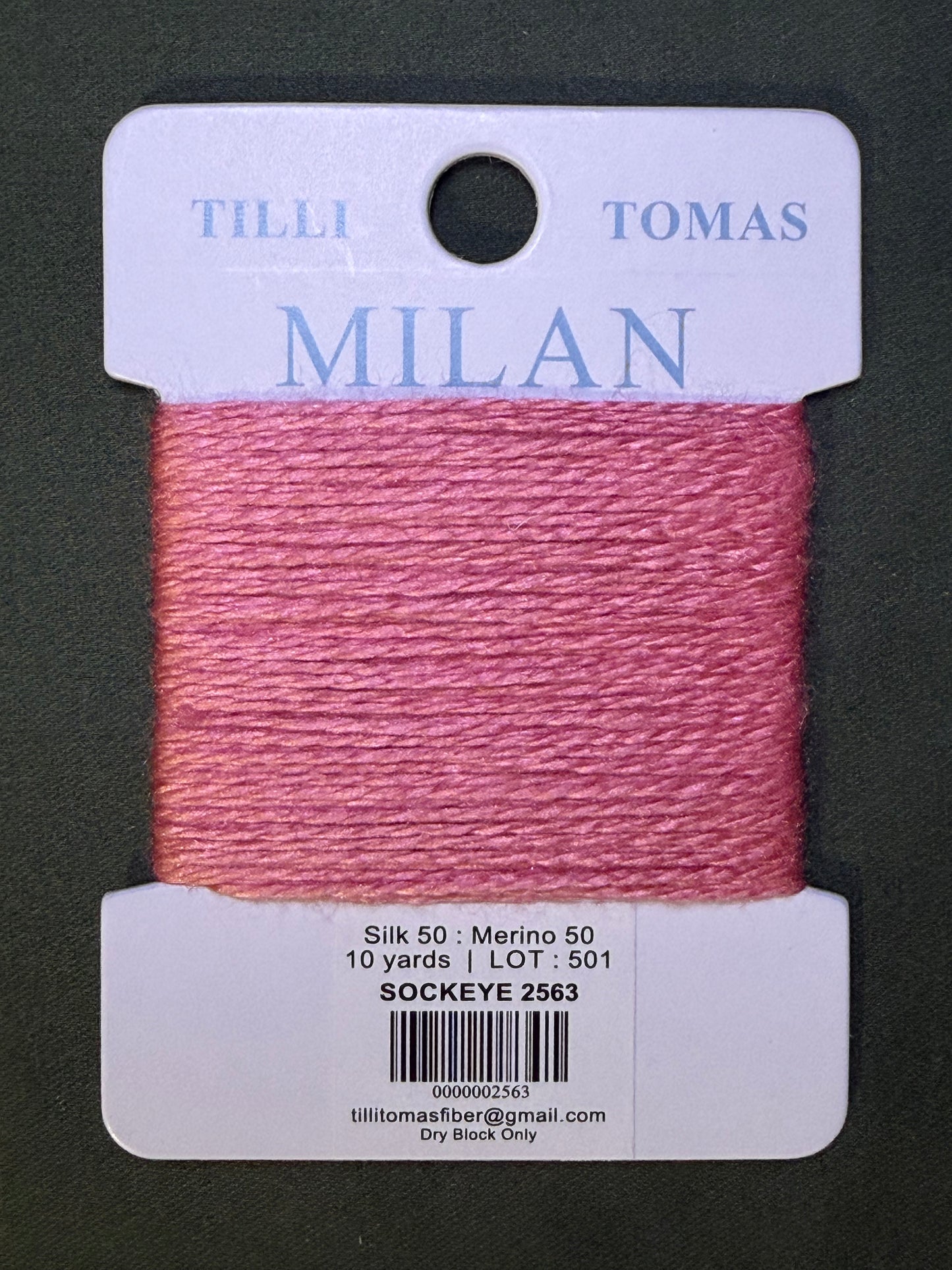 Milan Card 2563 Sockeye