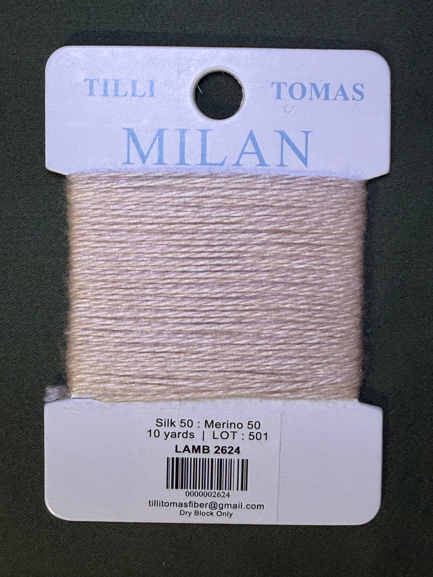 Milan Card 2624 Lamb