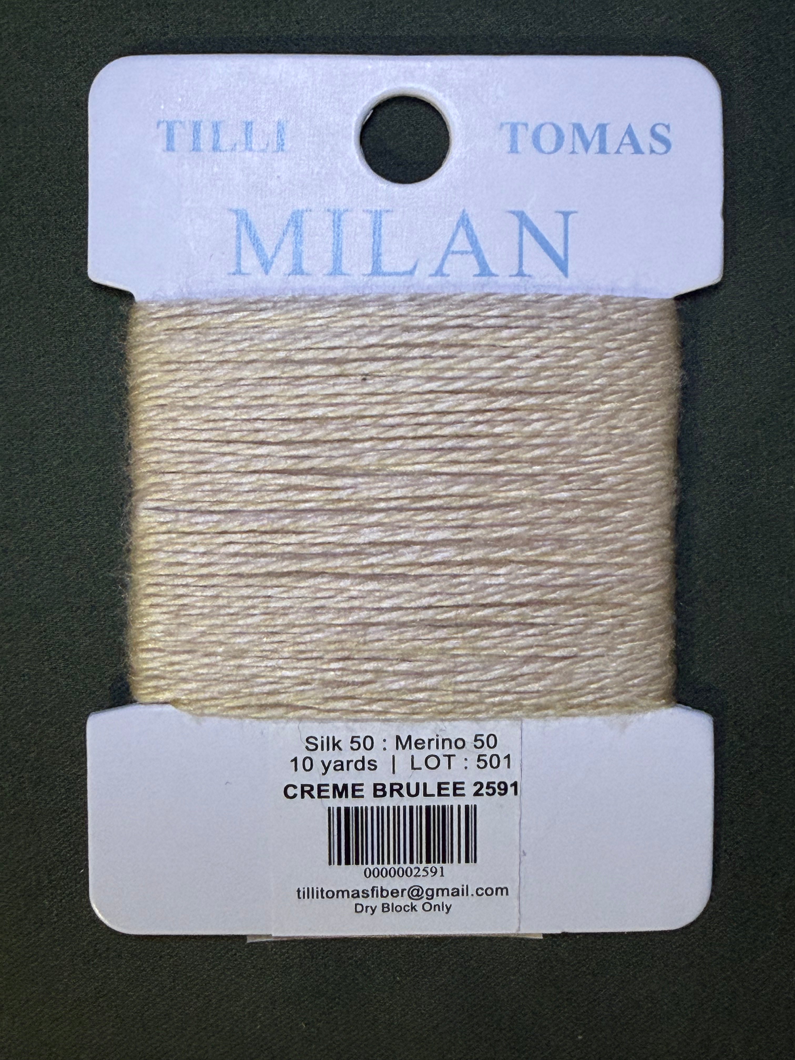 Milan Card 2591 Creme Brulee