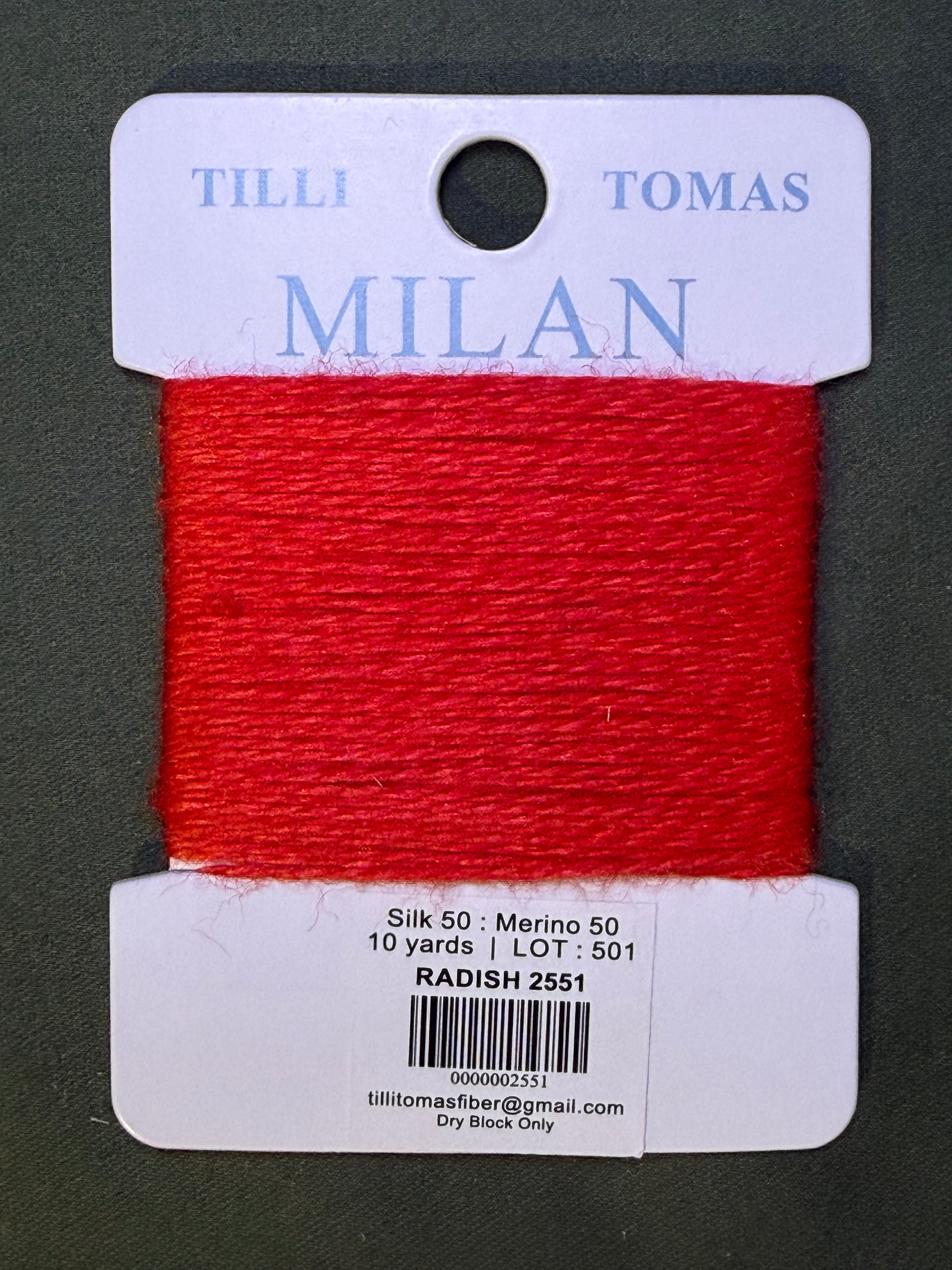 Milan Card 2551 Radish