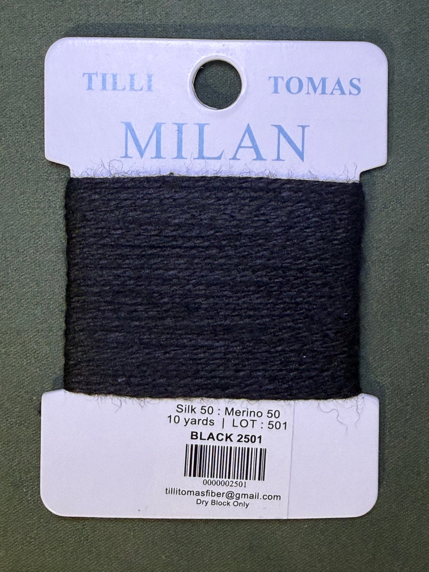 Milan Card 2501 Black