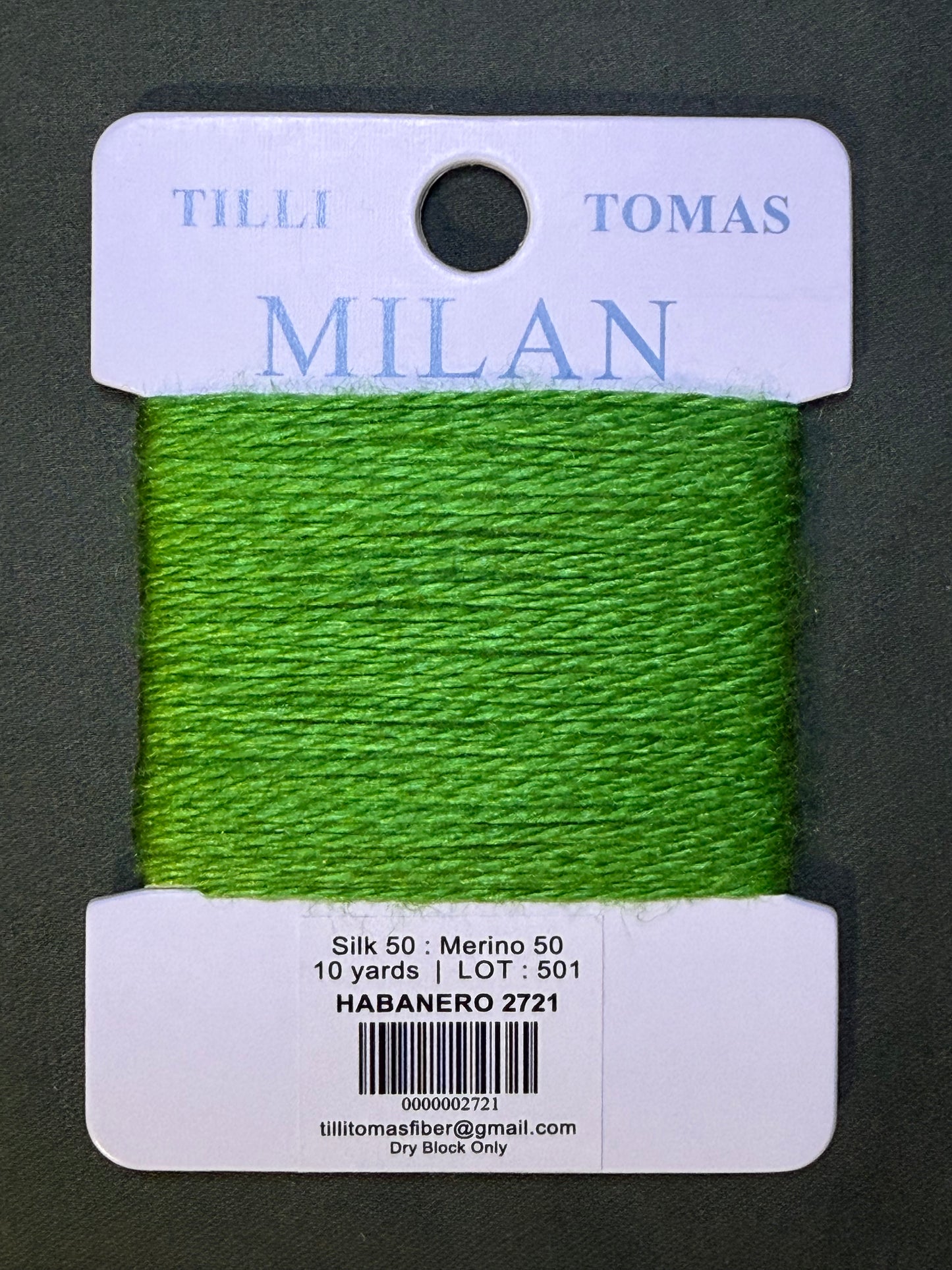 Milan Card 2721 Habanero