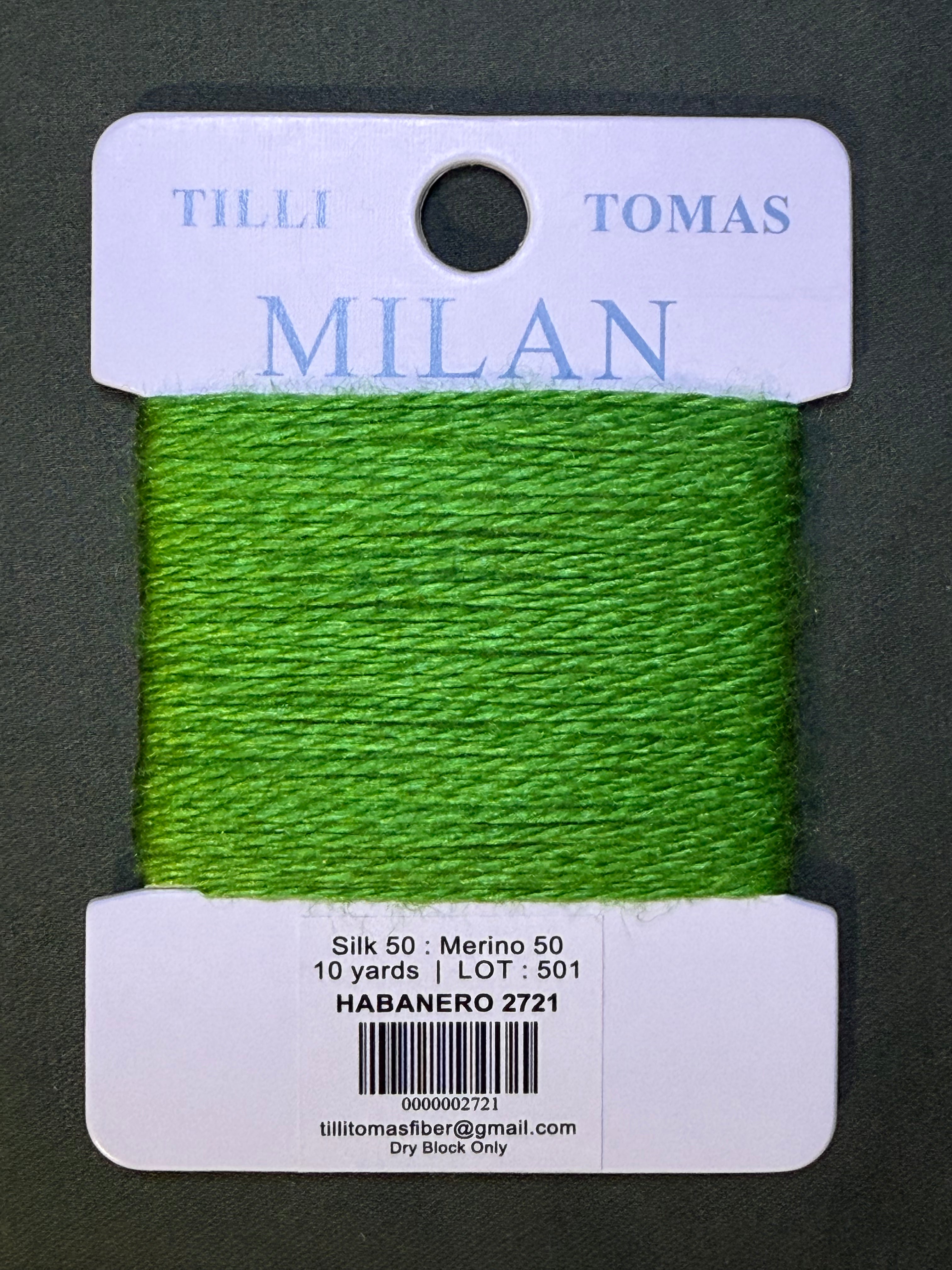 Milan Card 2721 Habanero