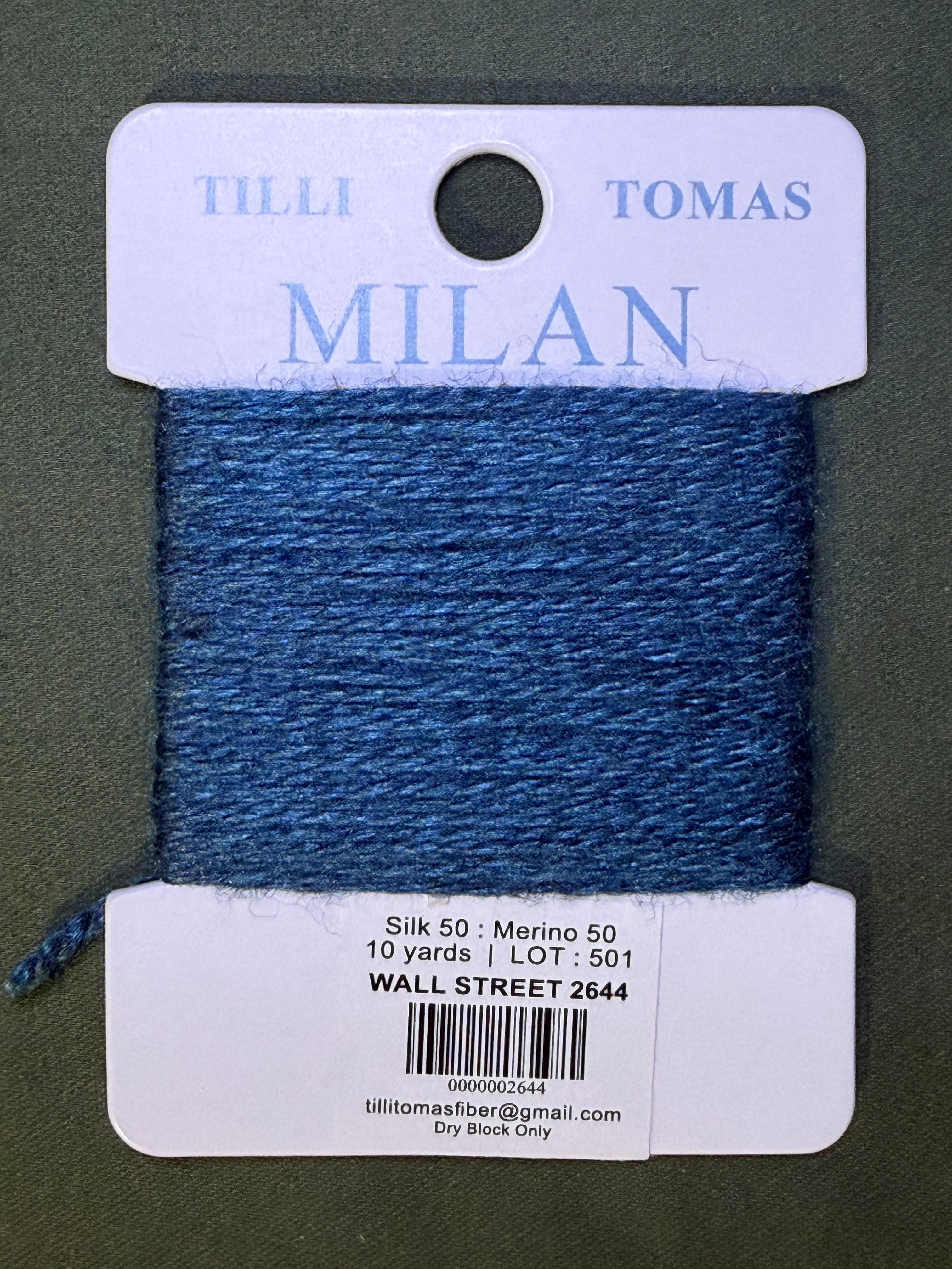 Milan Card 2644 Wall Street