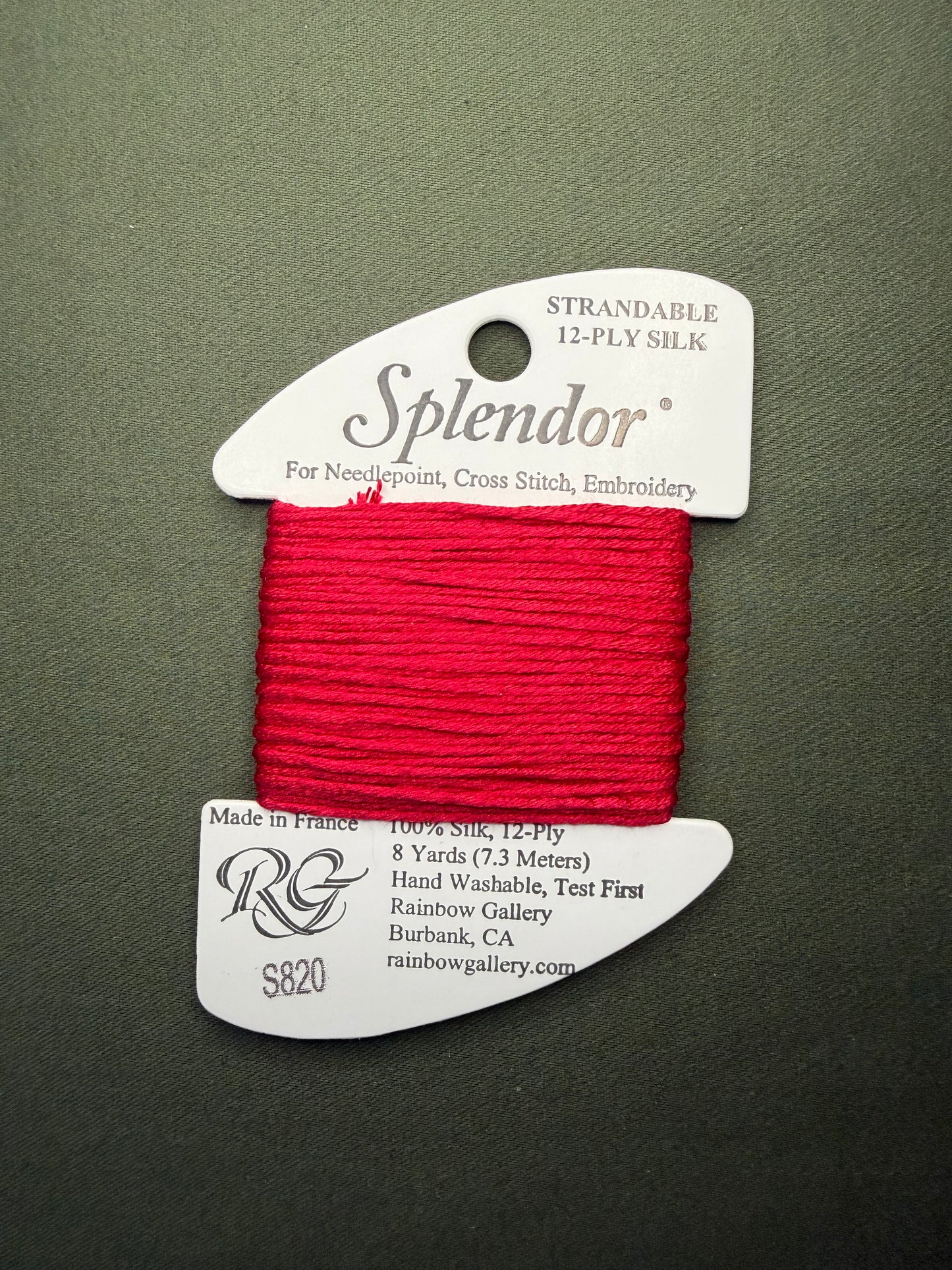 Splendor S820-Ruby Red