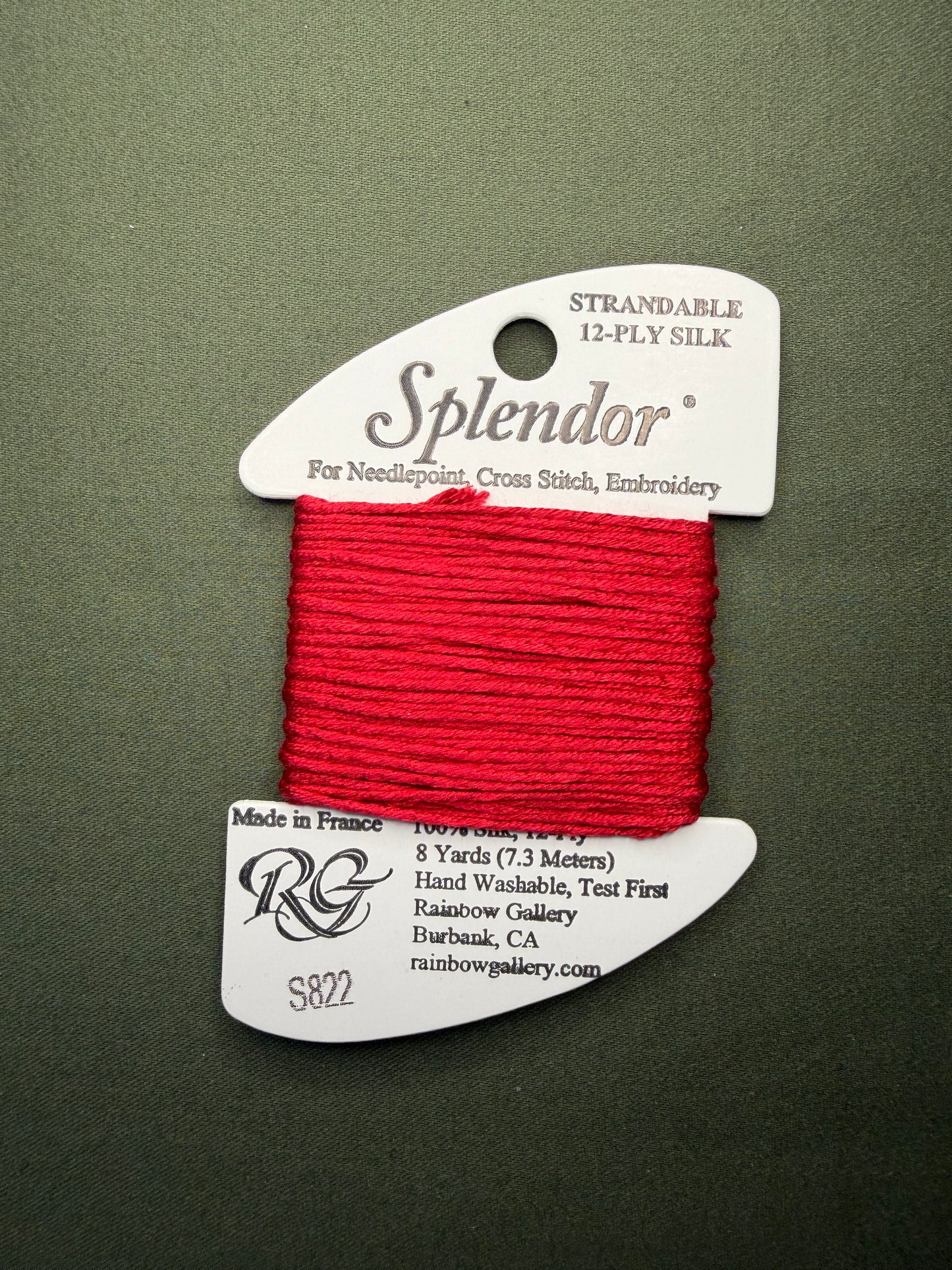 Splendor S822-Dark Red