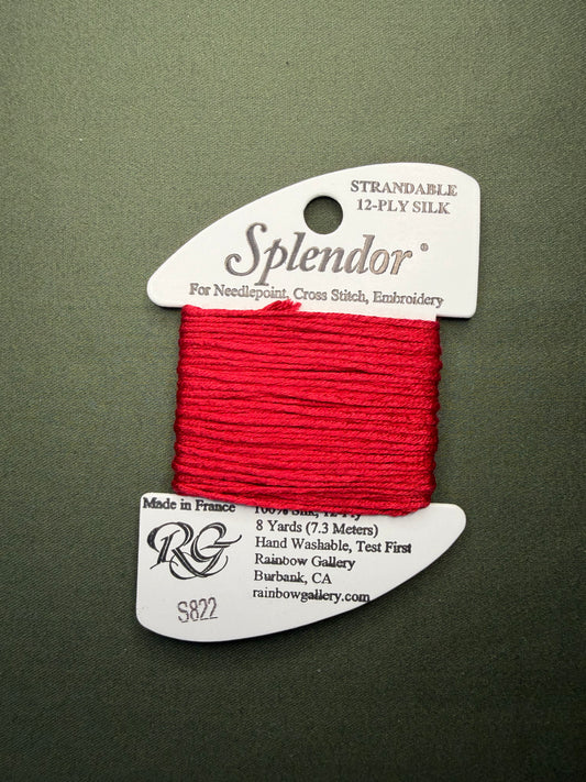 Splendor S822-Dark Red