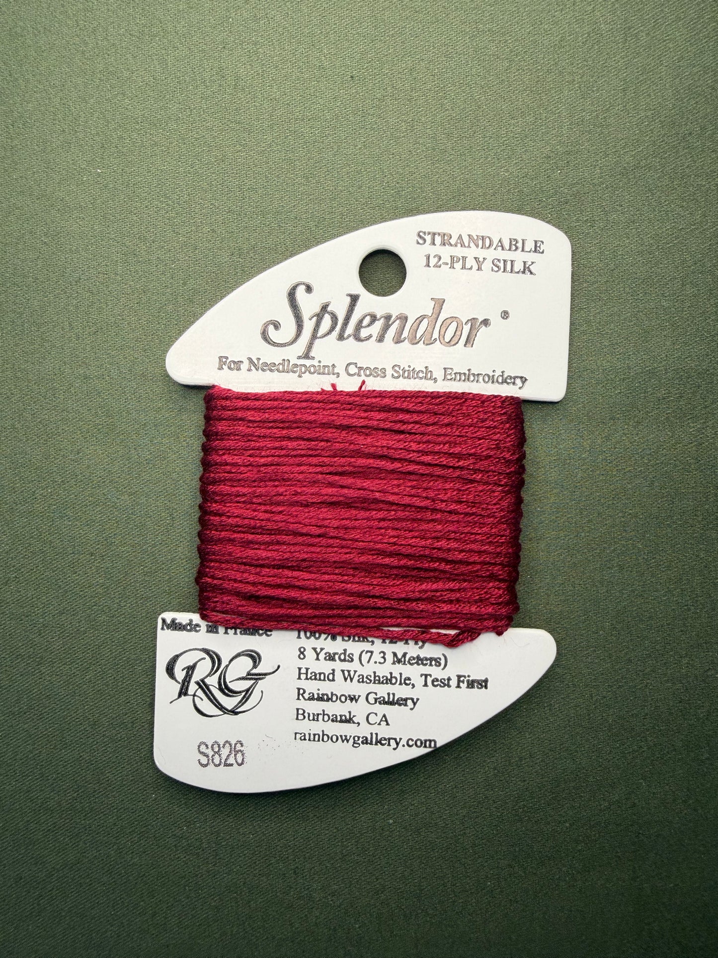 Splendor S826-Burgundy