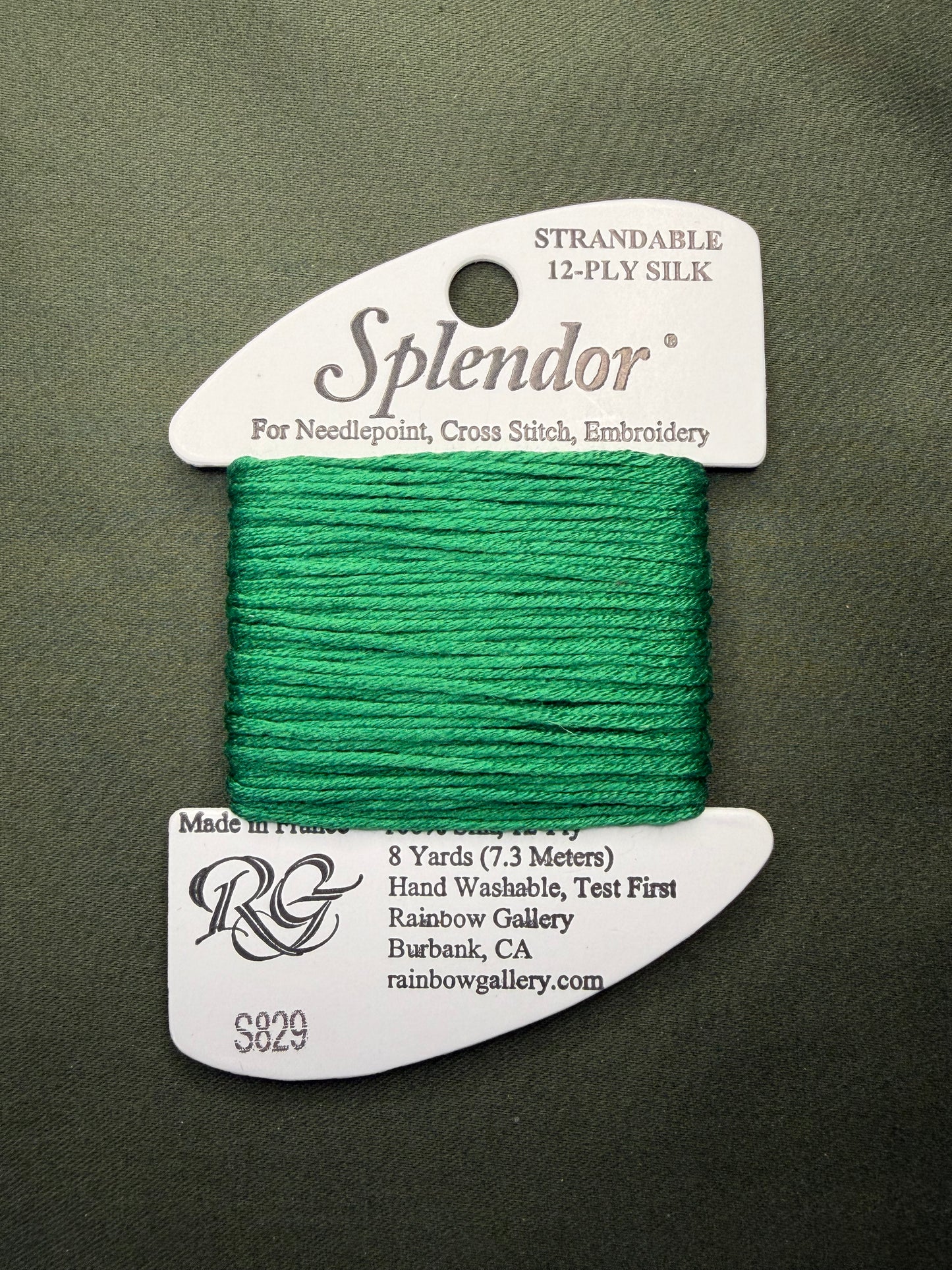 Splendor S829-Christmas Green