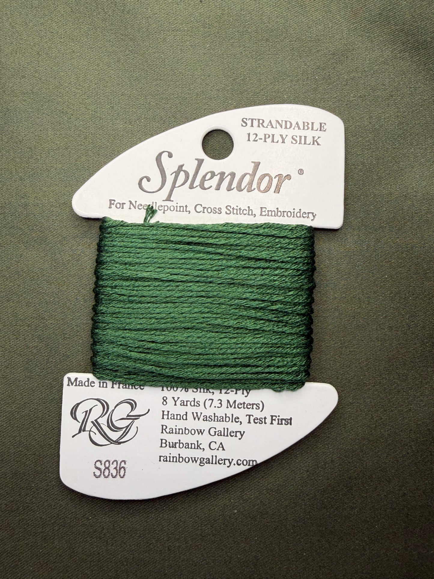 Splendor S836-Drk Forest Green