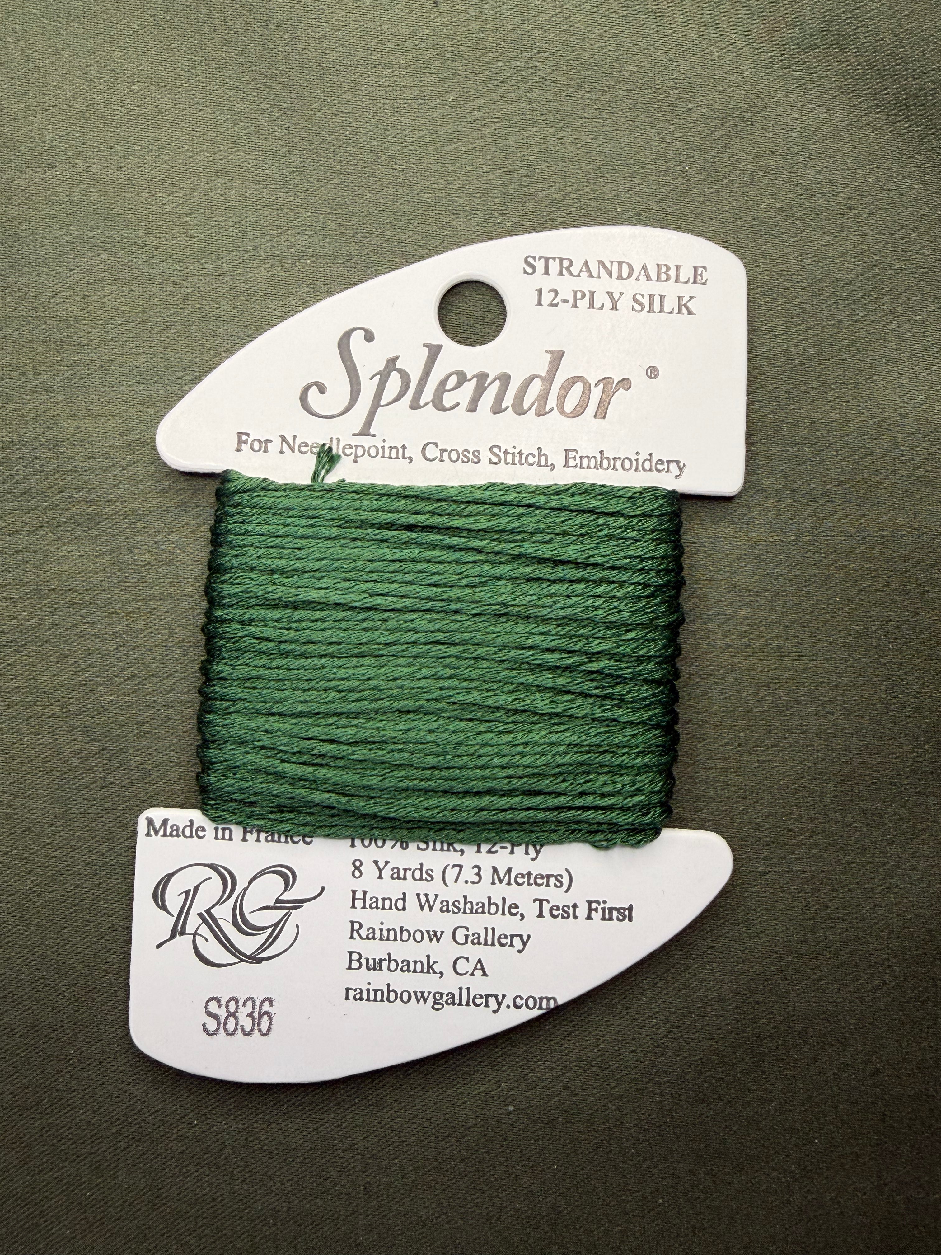 Splendor S836-Drk Forest Green