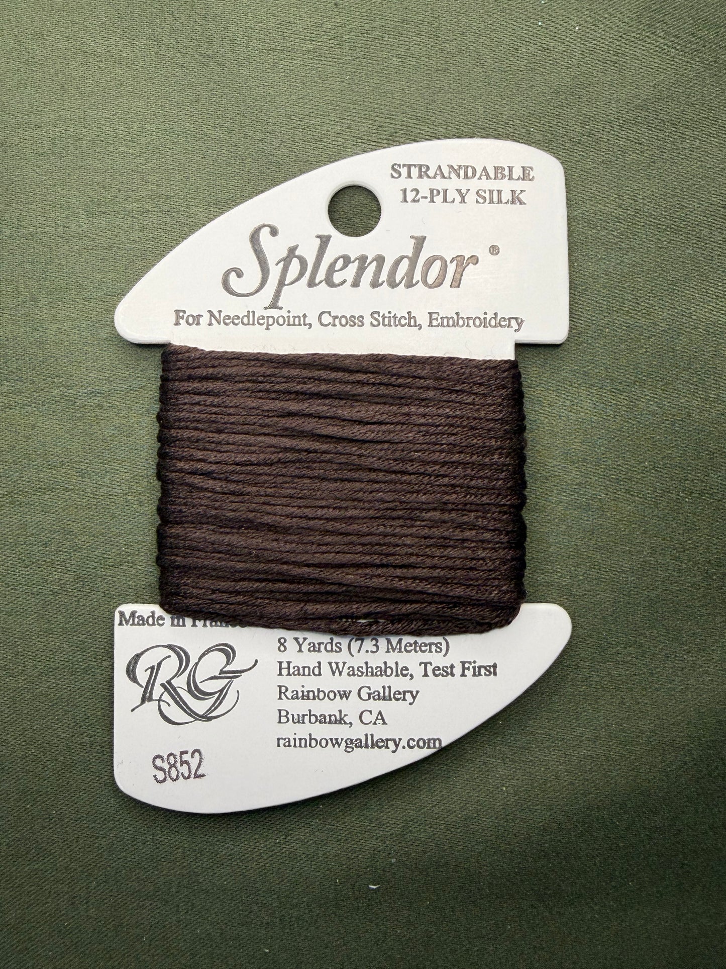Splendor S852-Very Dark Brown