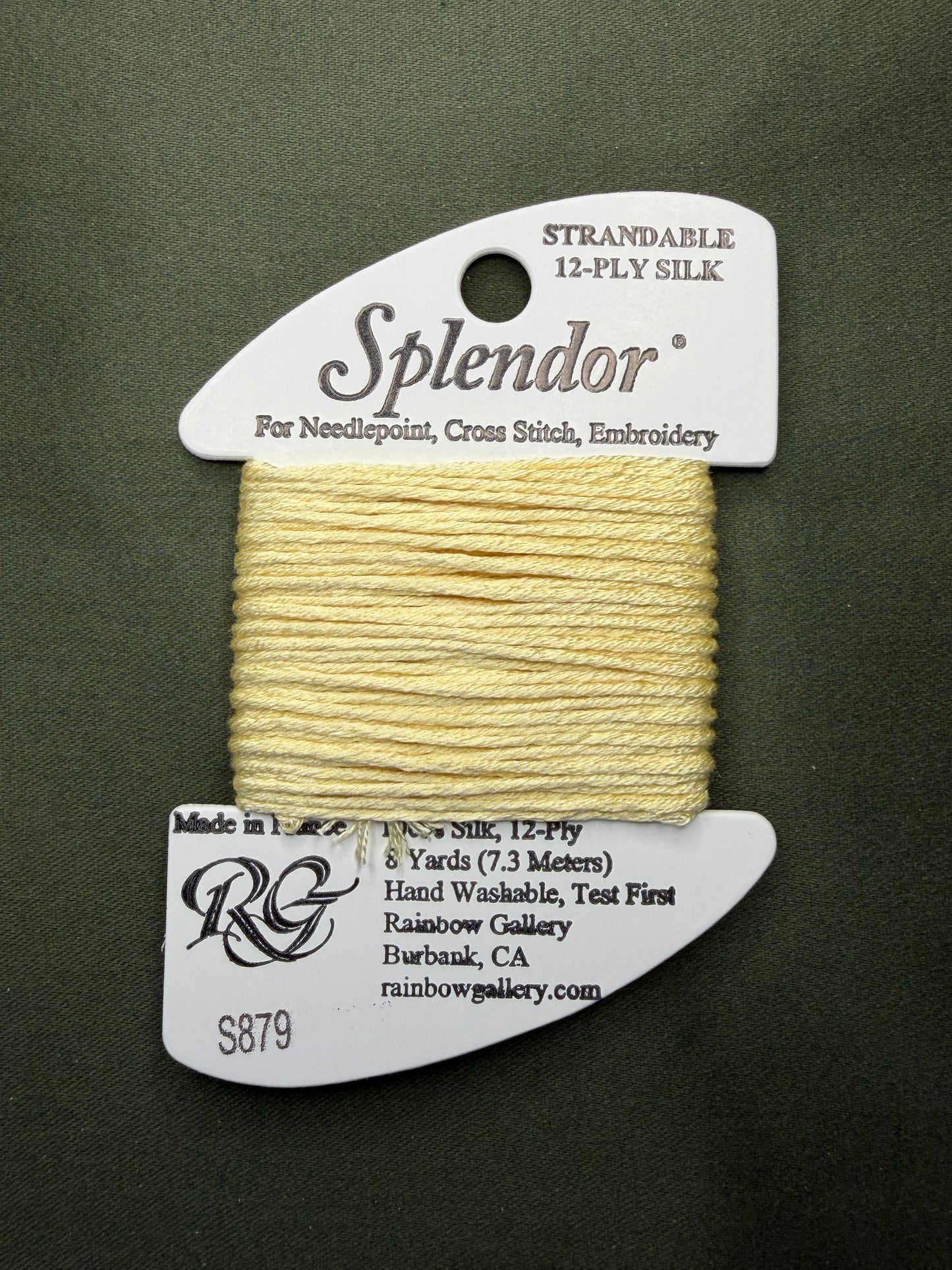 Splendor S879-Pale Yellow