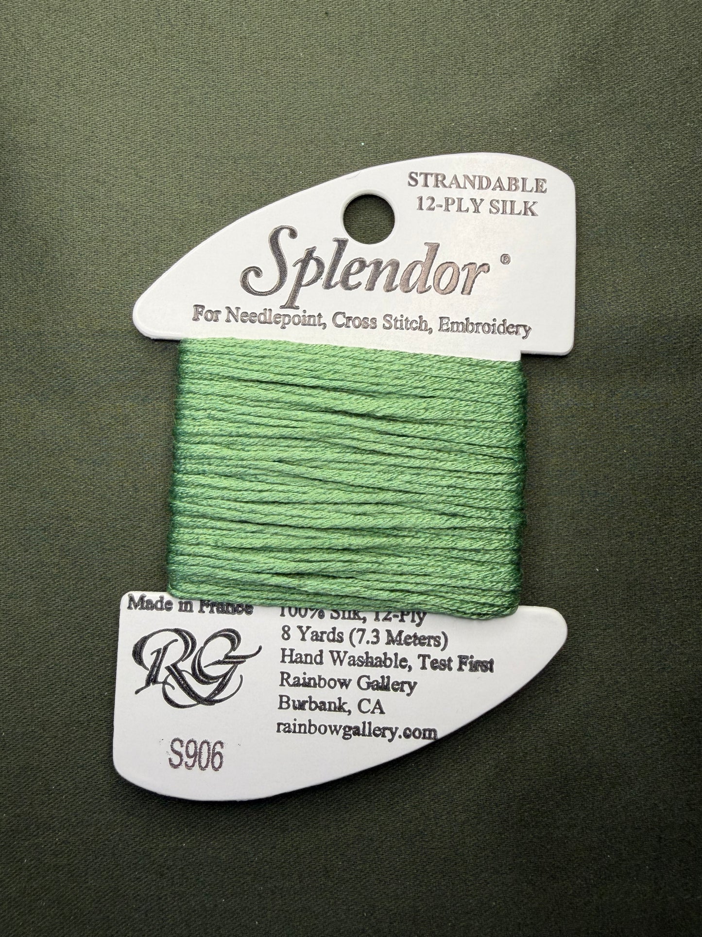 Splendor S906-Med Pistchio Grn