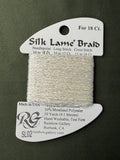 Silk Lame' Brd SL02-White