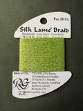 Silk Lame' Brd SL36-Chartreuse