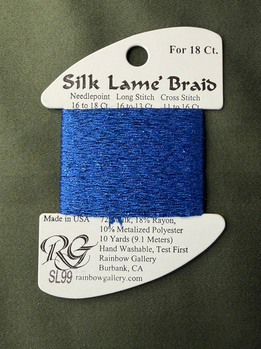 Silk Lame' Brd SL99-Classic Blu
