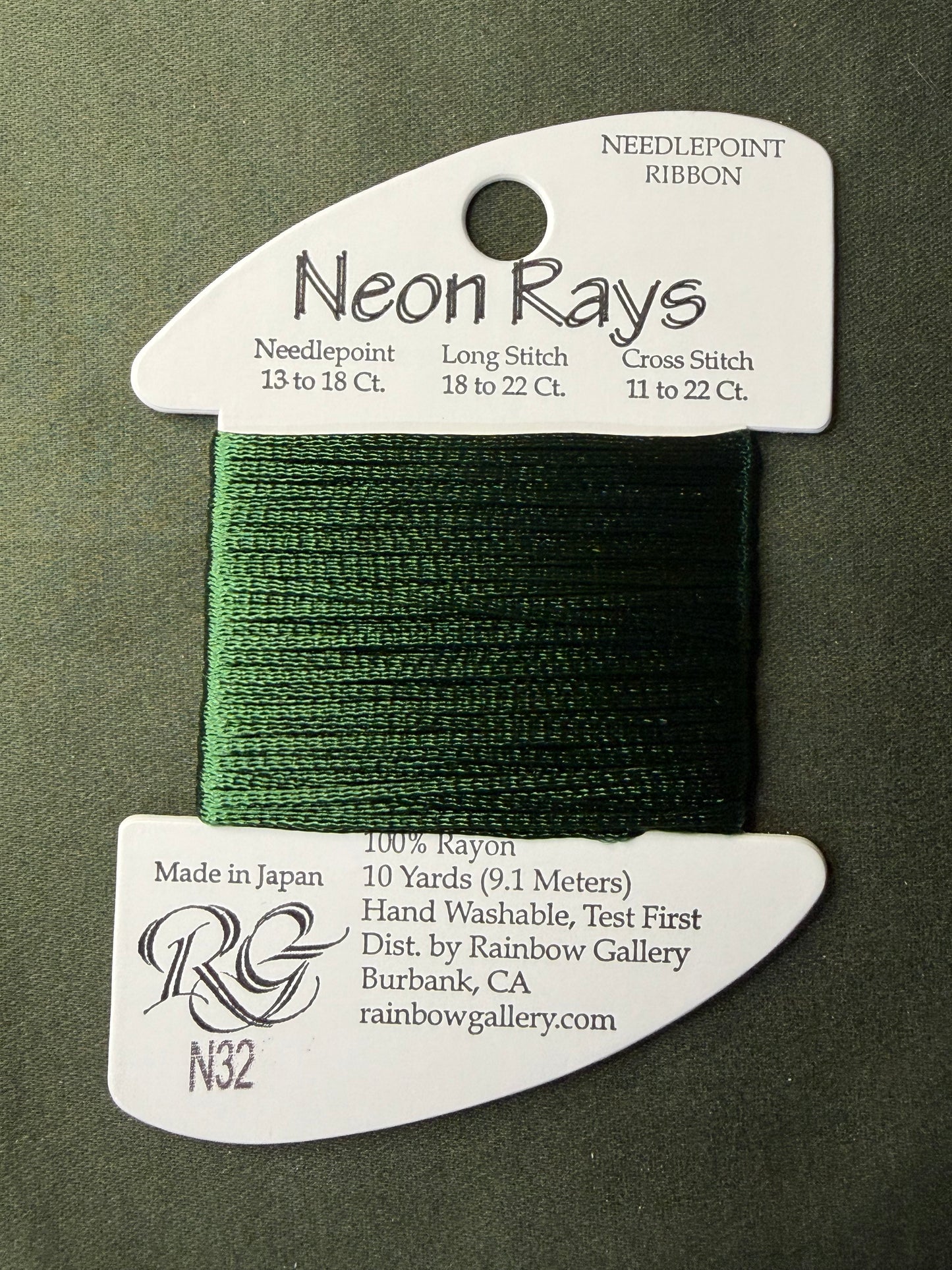 Neon Rays N32-Spruce Green