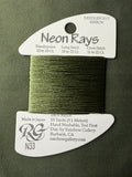 Neon Rays N33-Loden Green