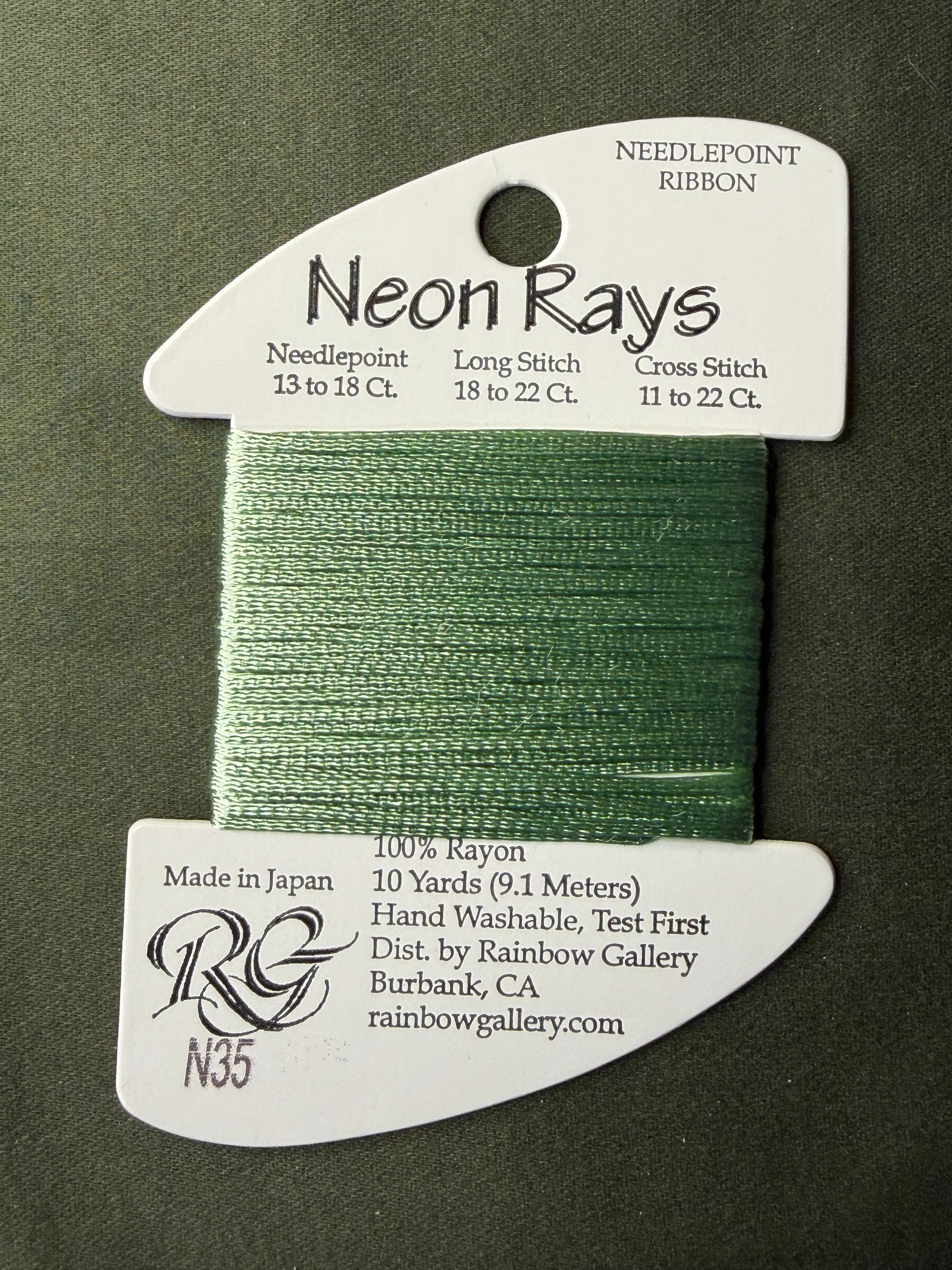 Neon Rays N35-Pale Green