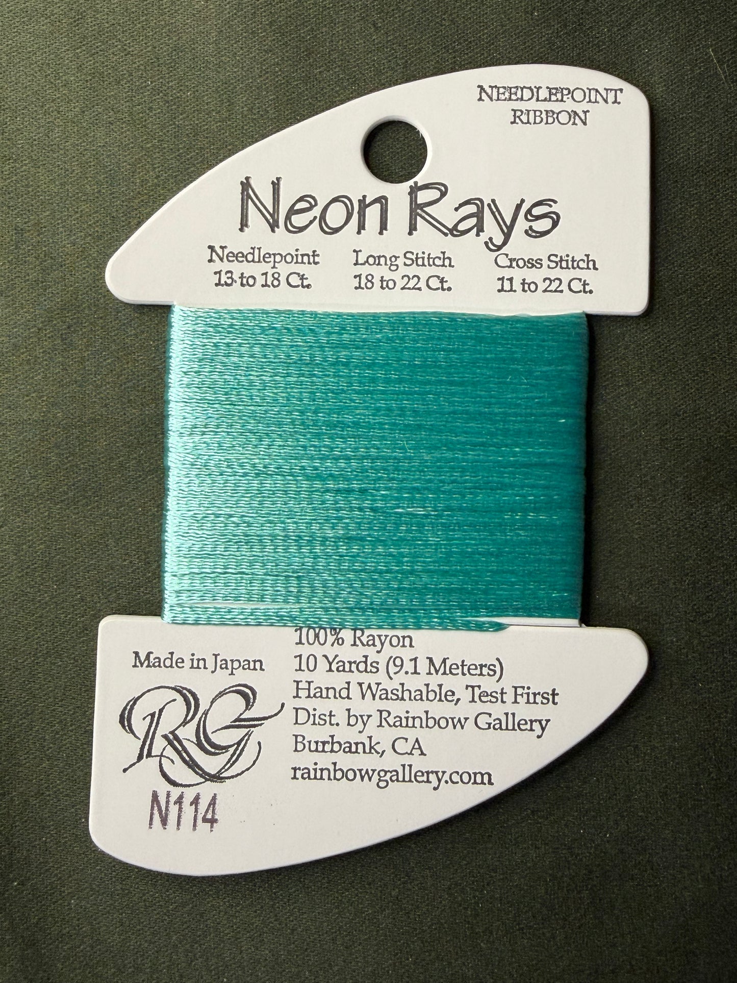 Neon Rays N114-Lite Seafoam