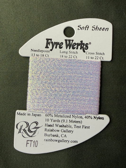 Fyre Werks FT10-White Pearl