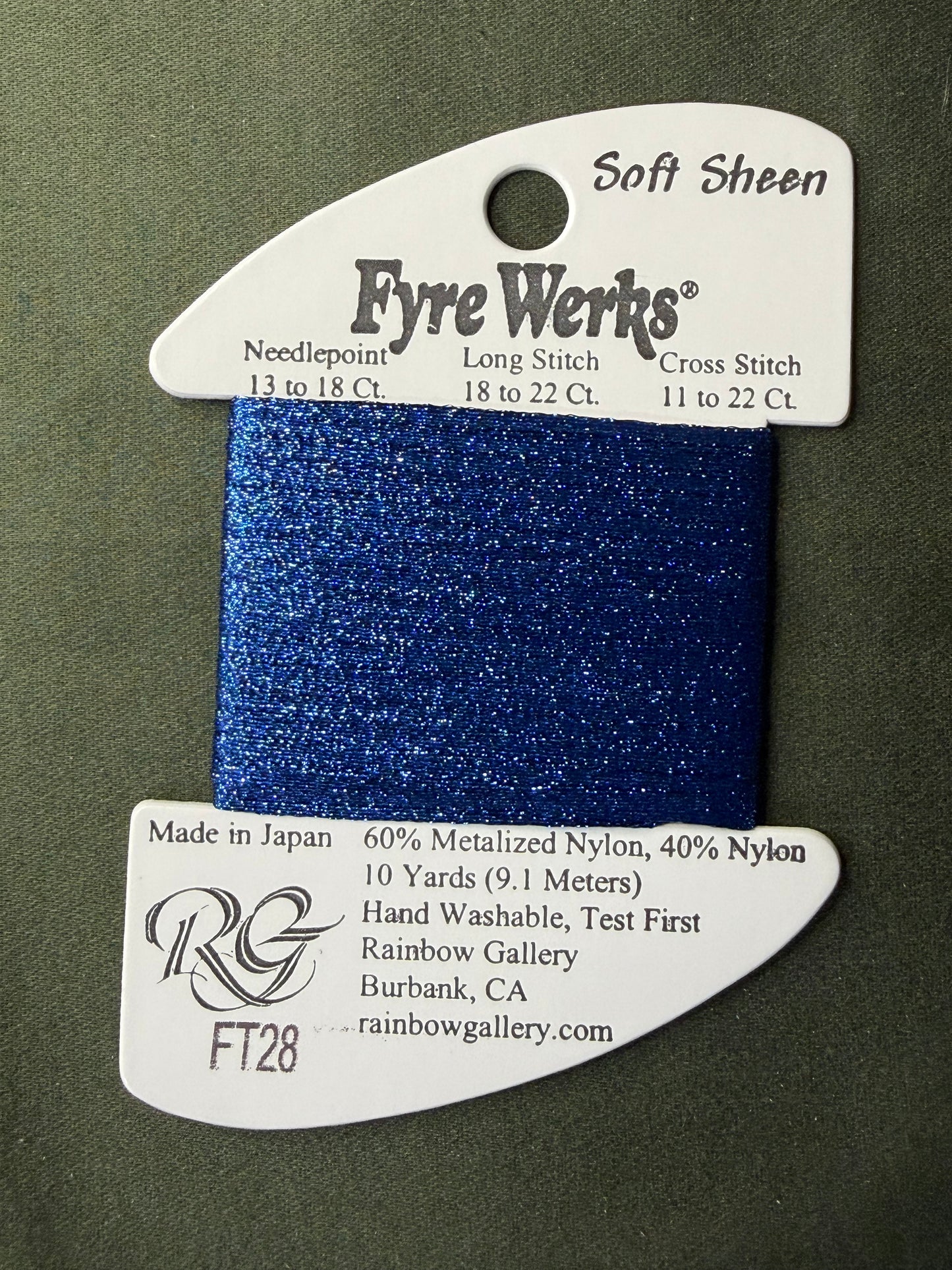 Fyre Werks FT28-Royal Blue