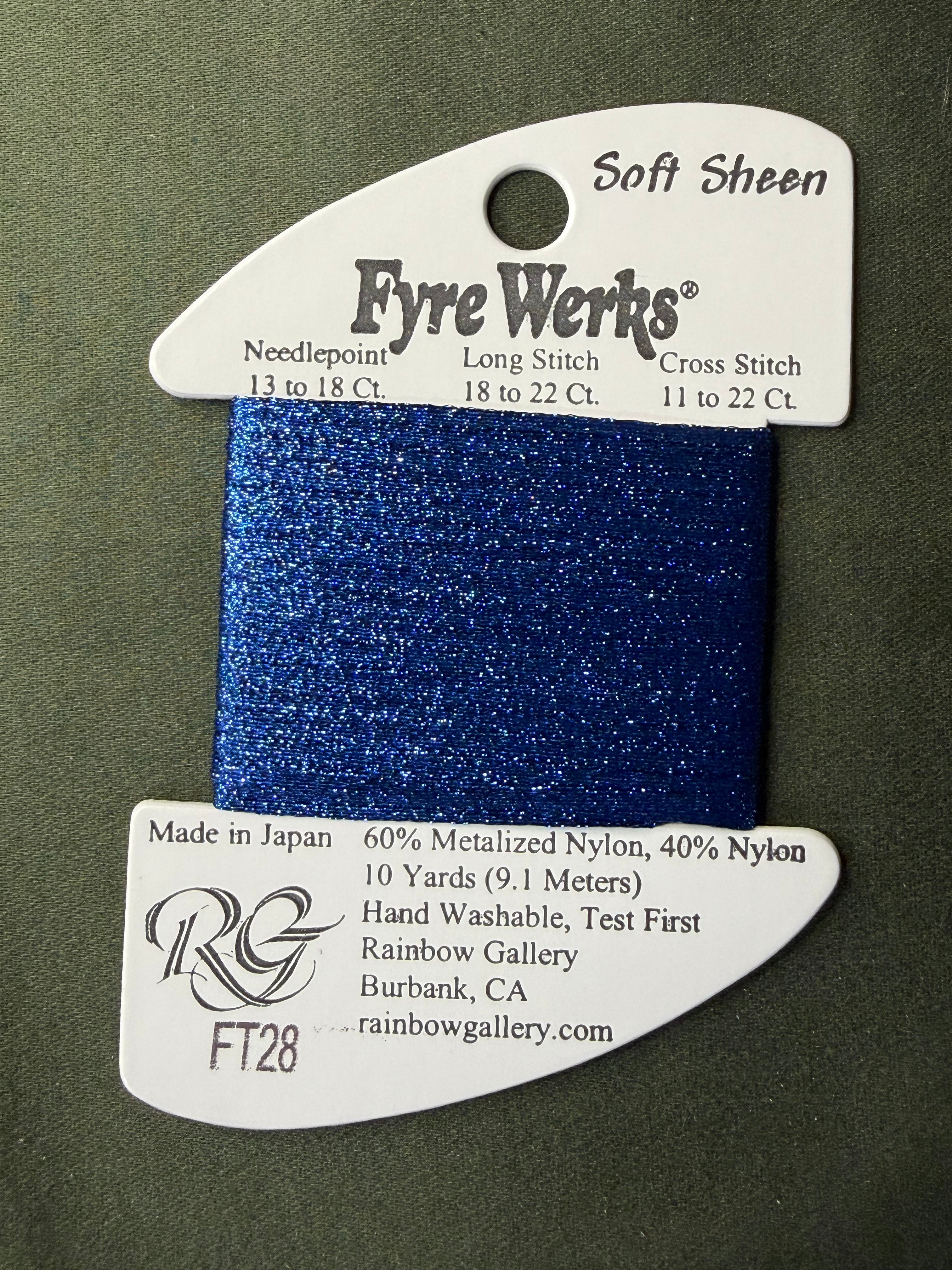Fyre Werks FT28-Royal Blue