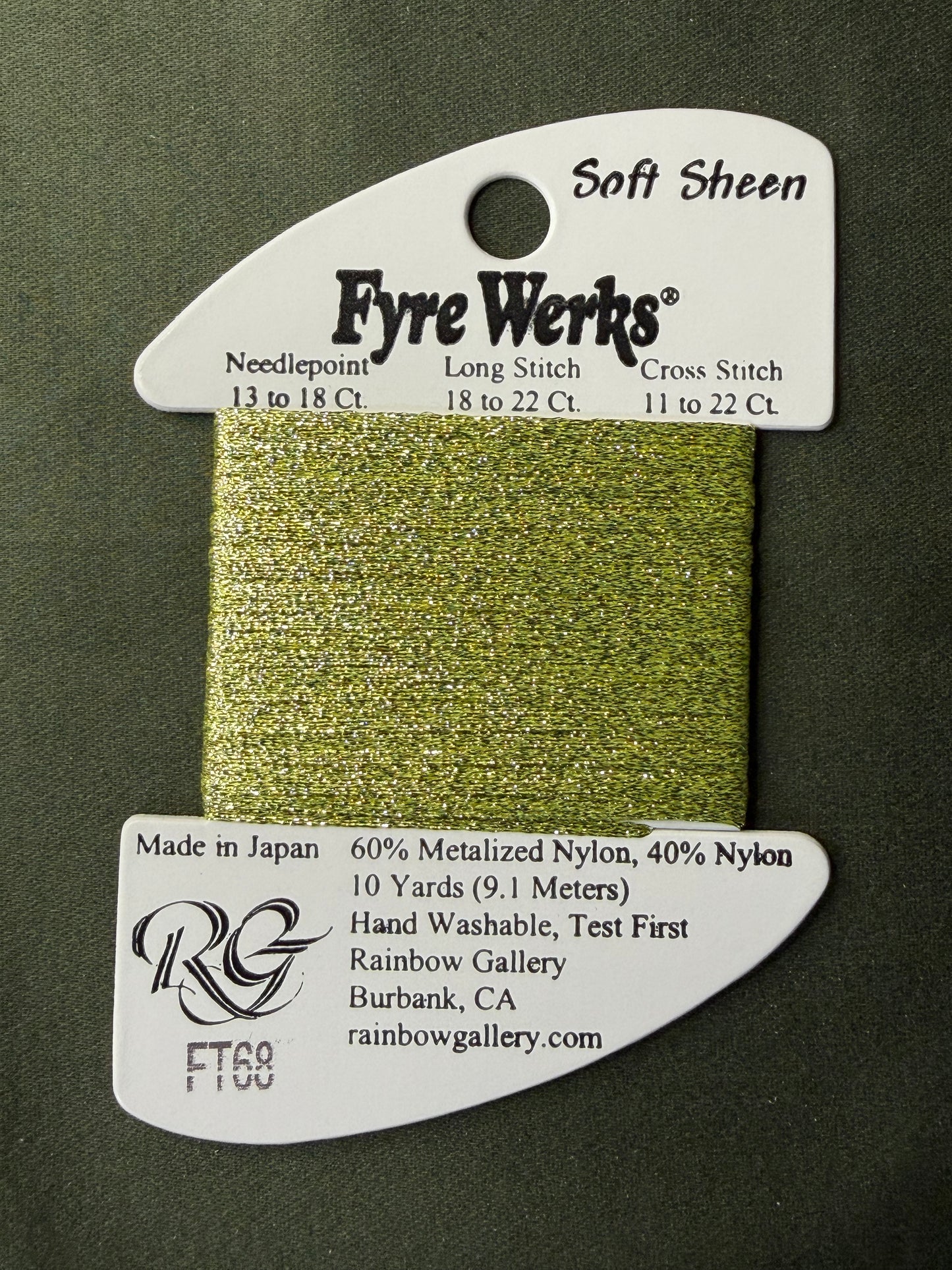 Fyre Werks FT68-Daiquiri Green