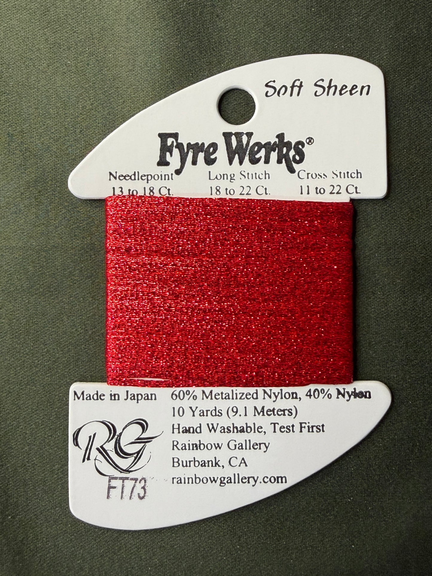Fyre Werks FT73-Christmas Red
