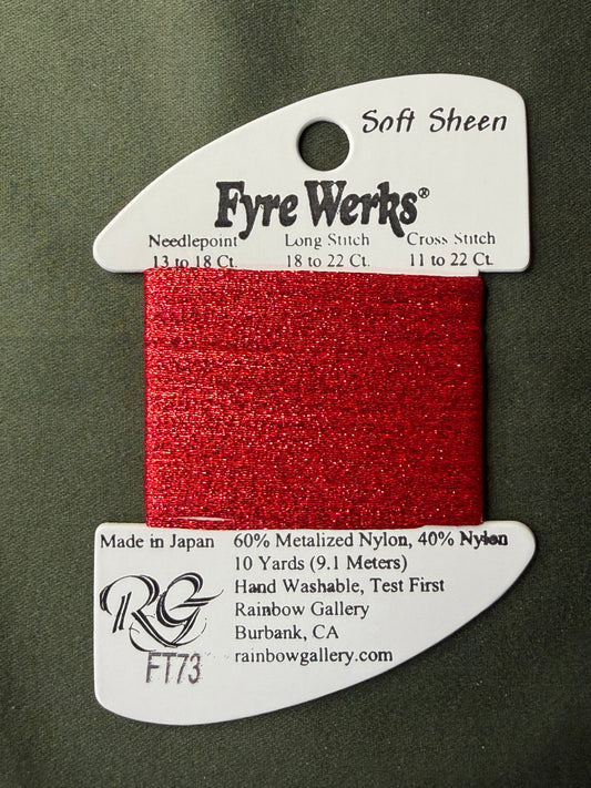 Fyre Werks FT73-Christmas Red