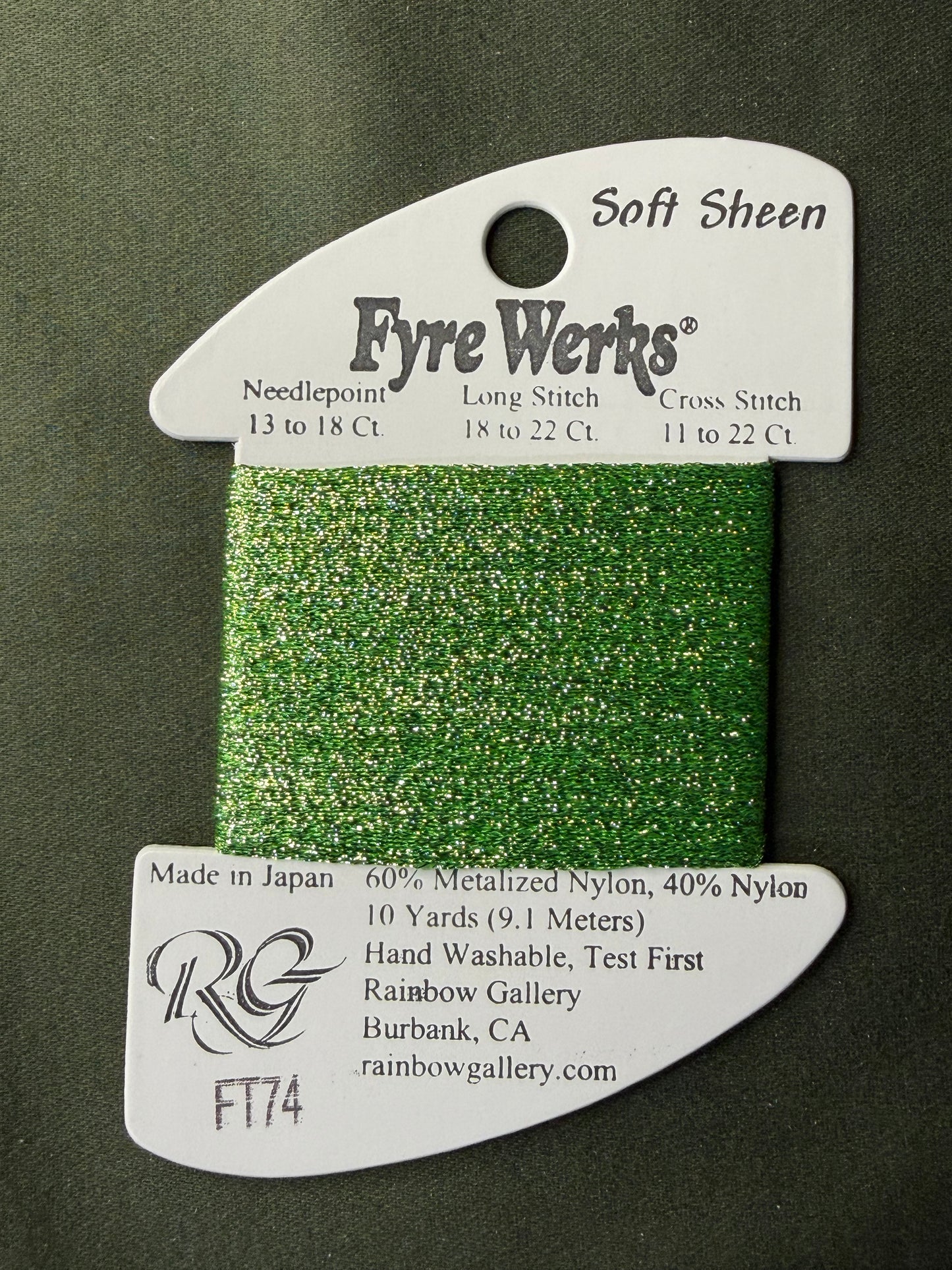 Fyre Werks FT74-Jade