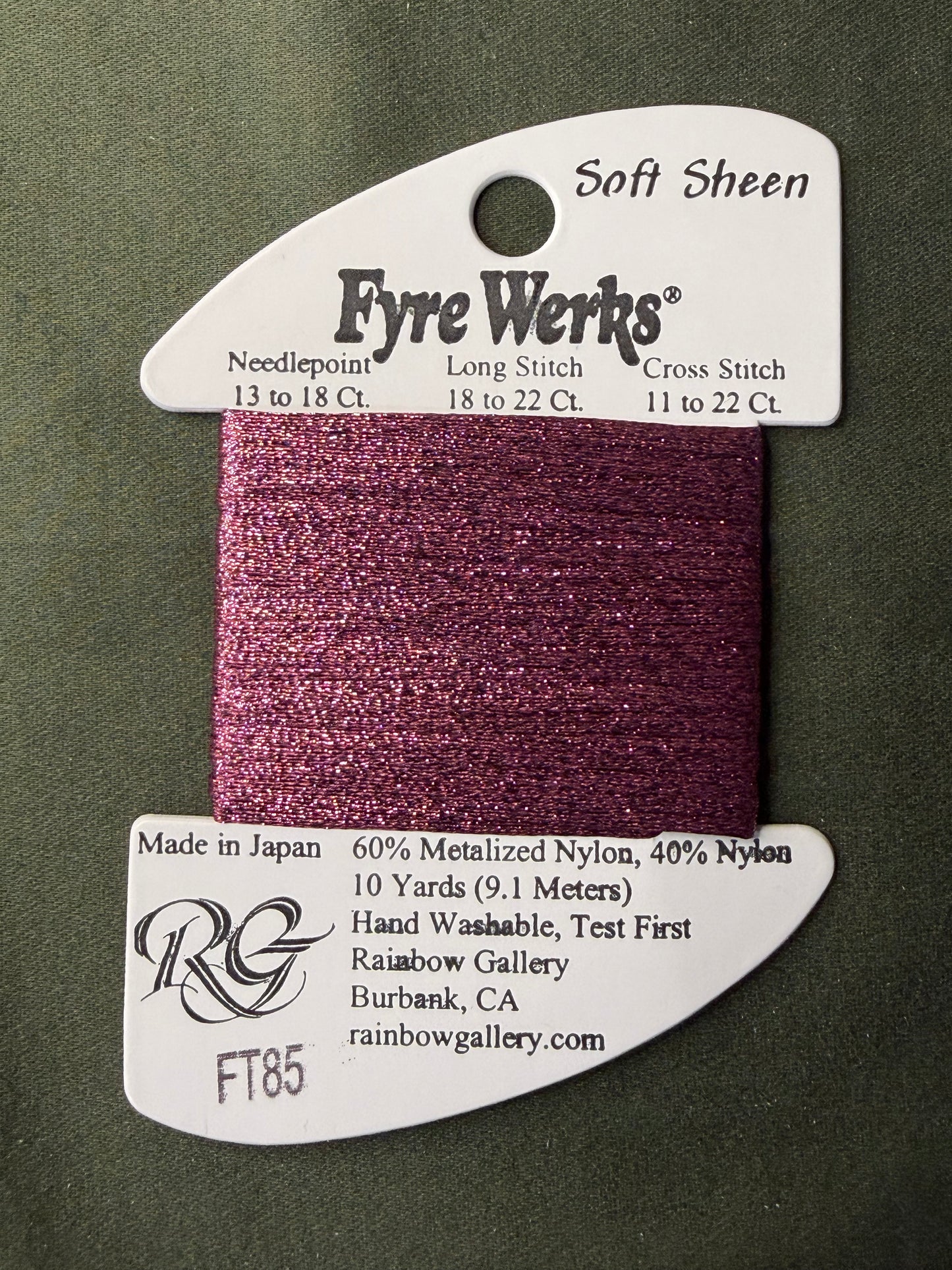 Fyre Werks FT85-Cashmere Rose