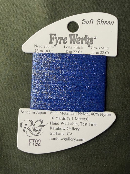 Fyre Werks FT92-Azure Blue