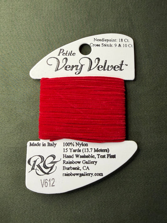 Pet V-Velvet V612-Cherry Red