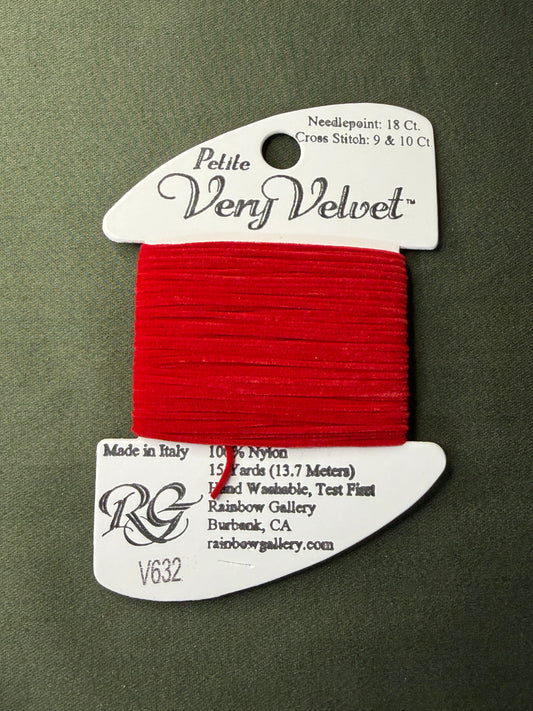 Pet V-Velvet V632-Brite Red