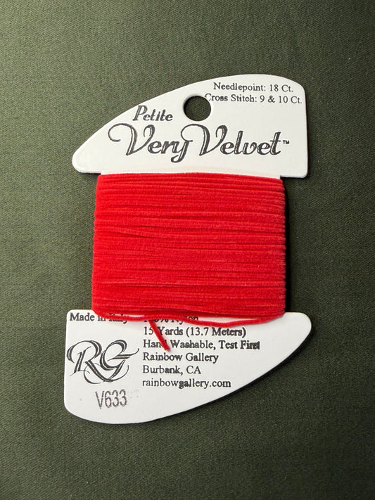 Pet V-Velvet V633-Geranium