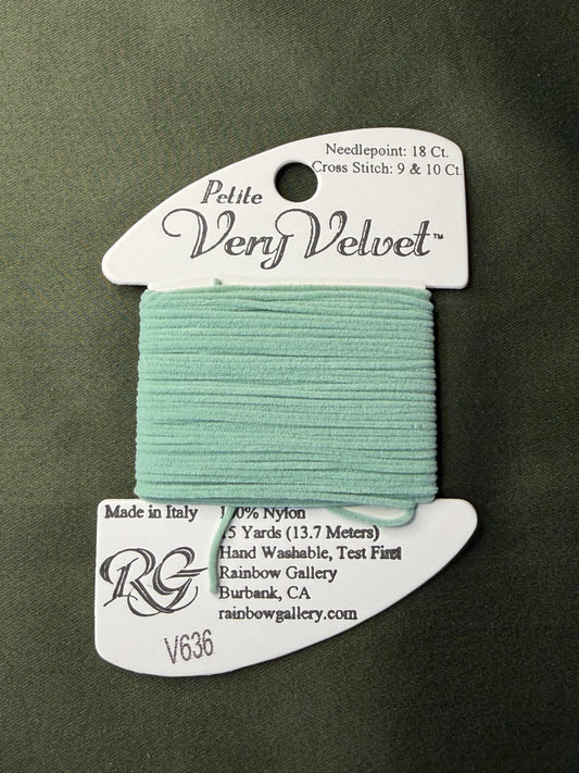 Pet V-Velvet V636-Lt Sea Green