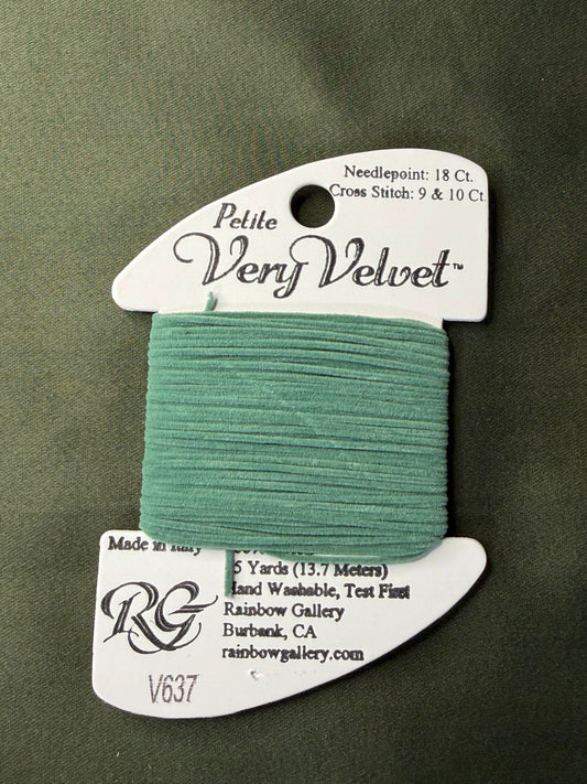 Pet V-Velvet V637-Sea Green