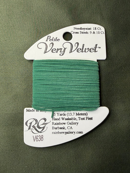 Pet V-Velvet V638-Dk Sea Green