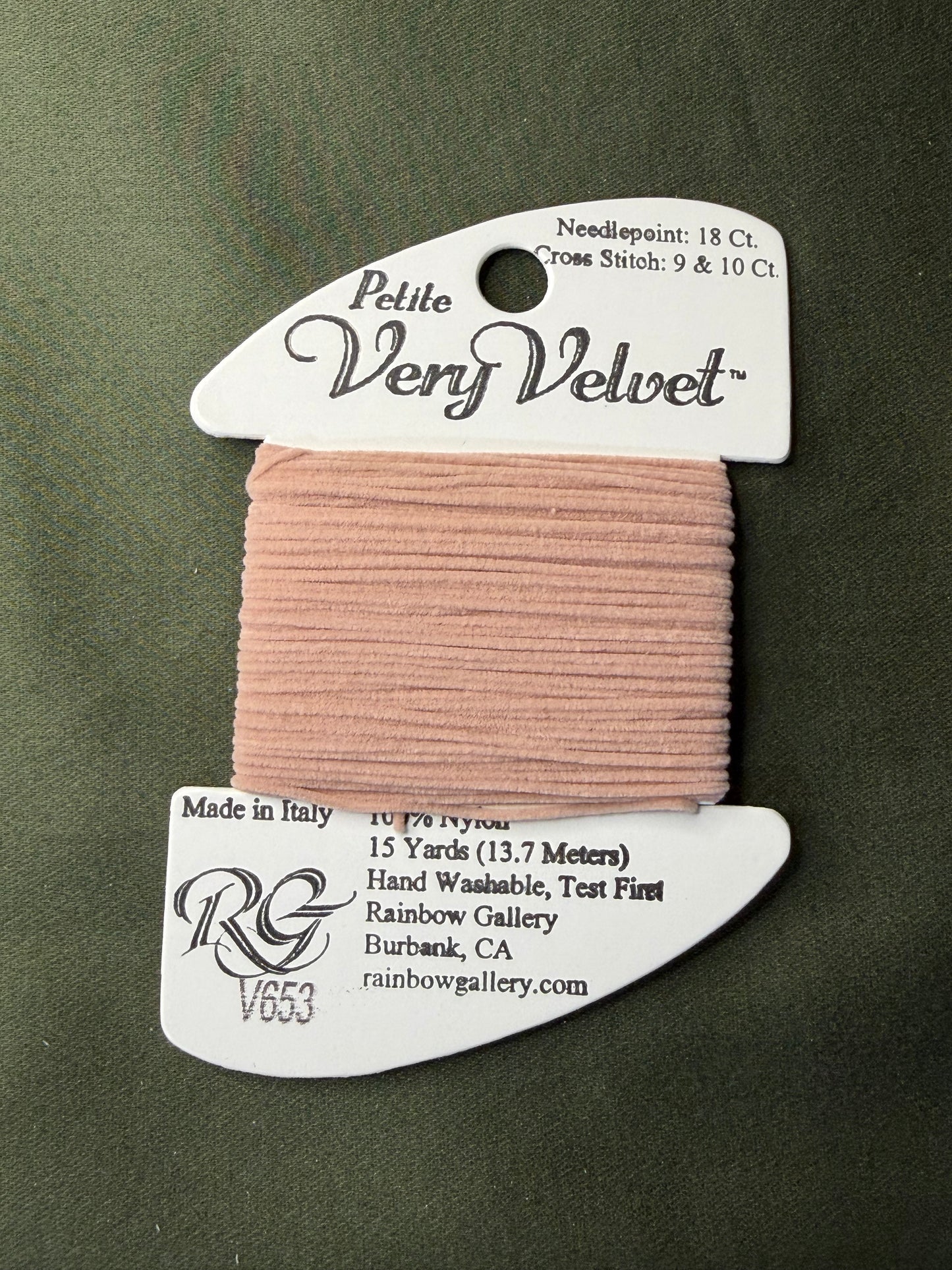 Pet V-Velvet V653-Lt Ant Mauve