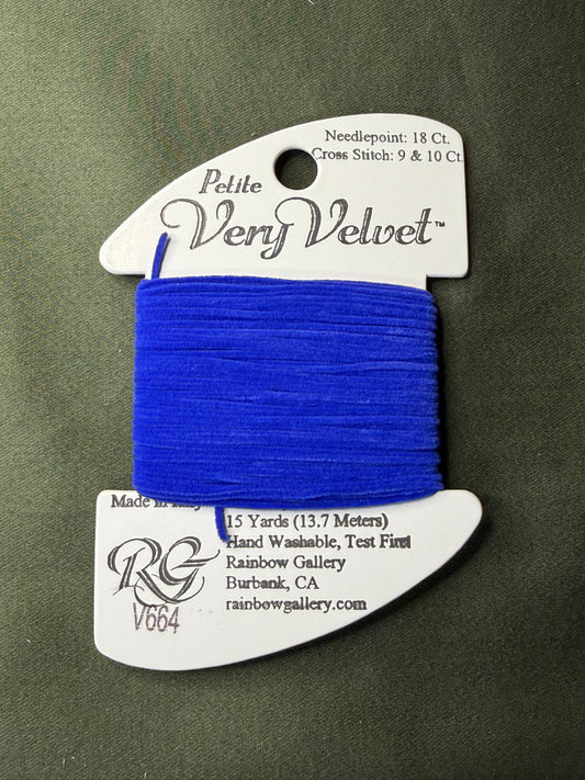 Pet V-Velvet V664-Indigo Blue