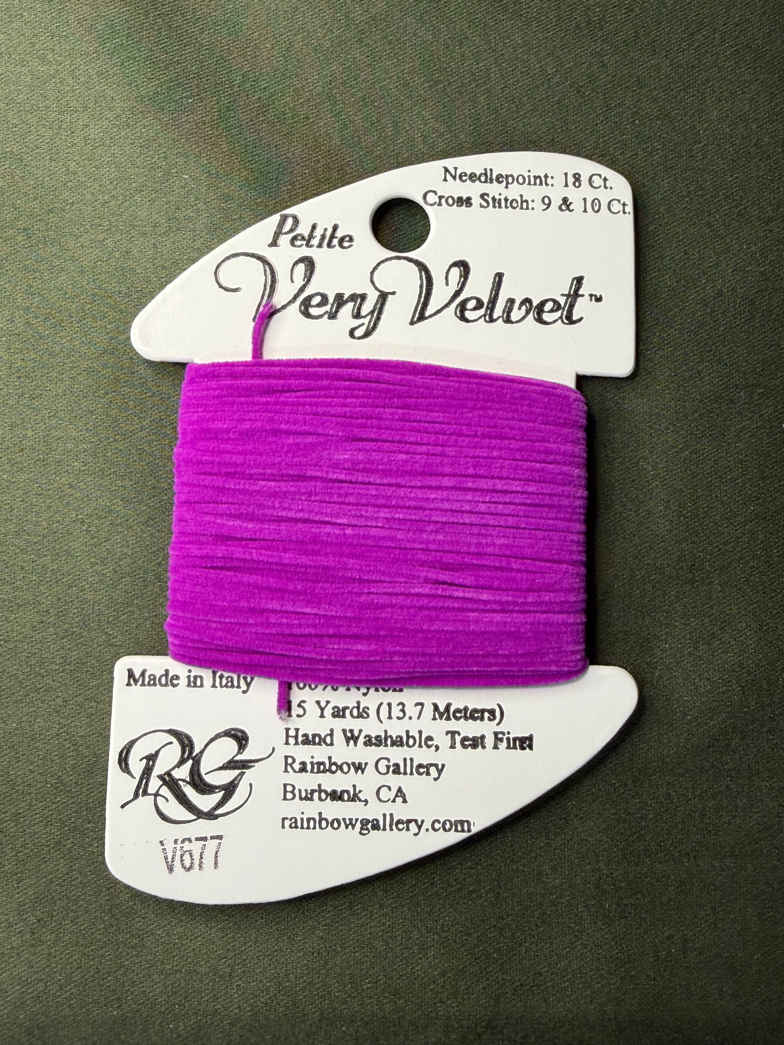 Pet V-Velvet V677-Dark Fuchsia