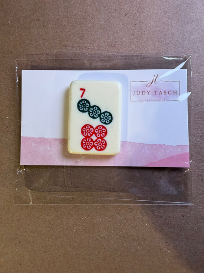 JT-A7 Authentic Mah Jong Tile Needleminder