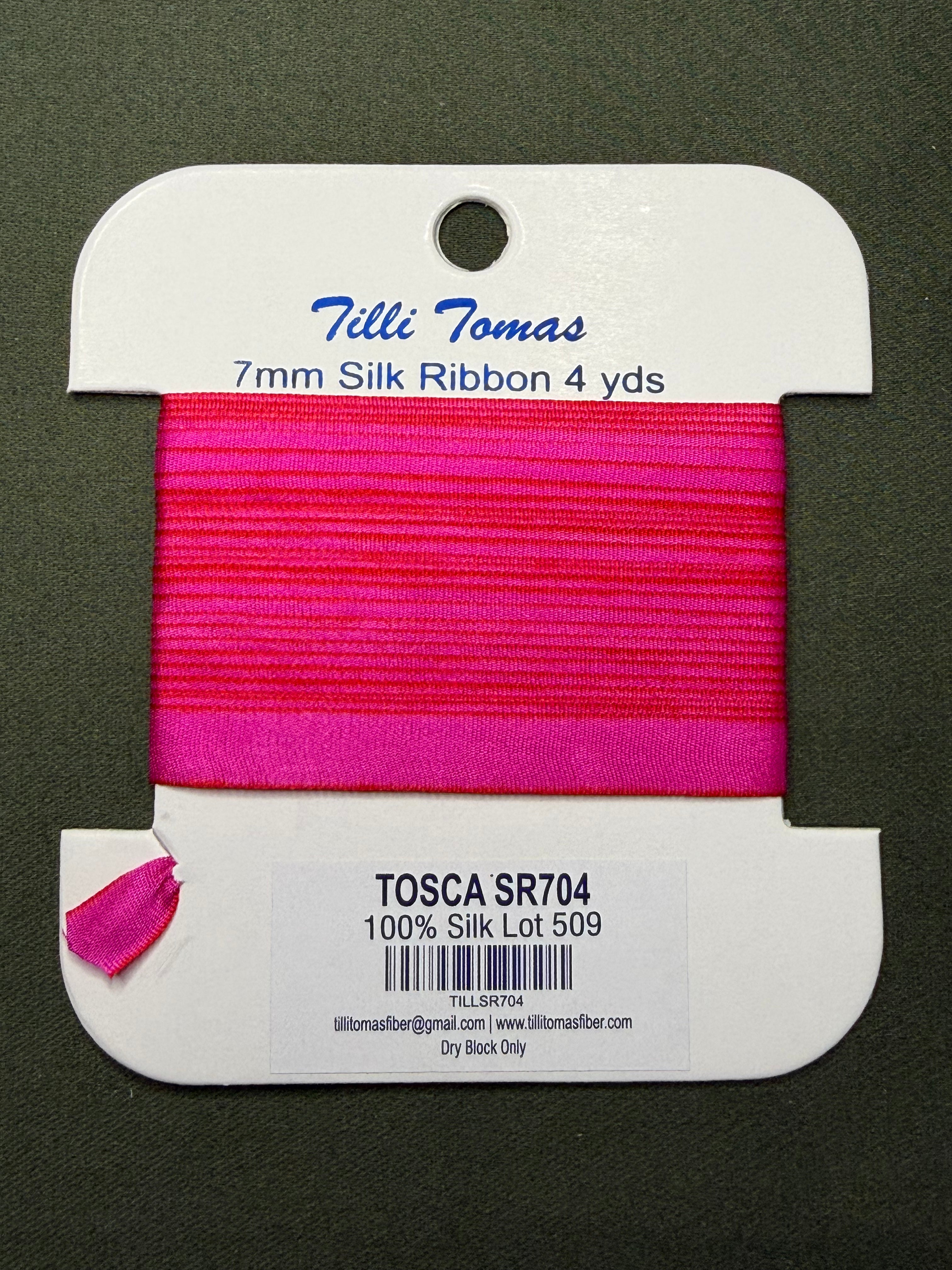 7mm Silk Ribbon 704 Tosca