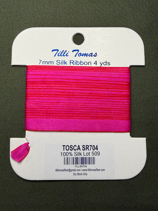 7mm Silk Ribbon 704 Tosca