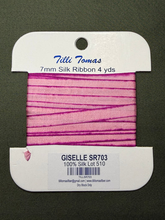 7mm Silk Ribbon 703 Giselle